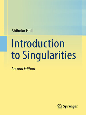 cover image of Introduction to Singularities